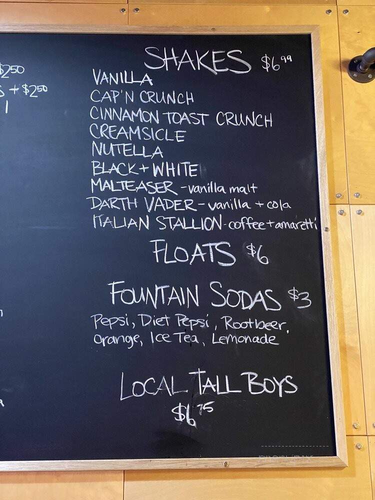 Jack's Burger Shack - Edmonton, AB menu_pic