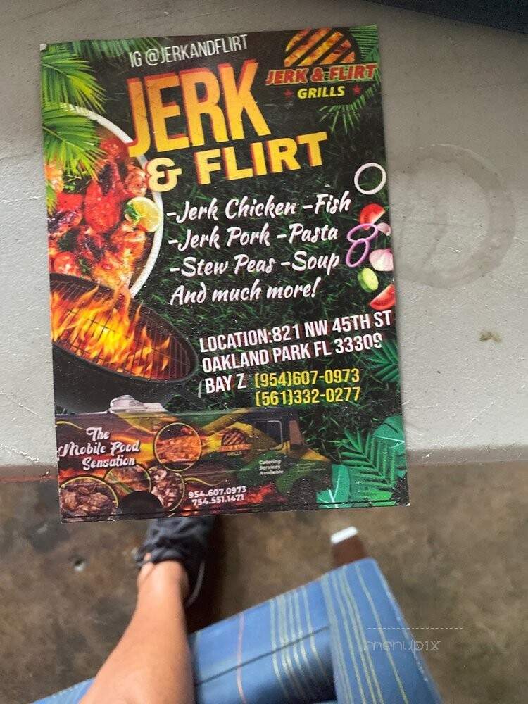 Jerk and Flirt Grills - Oakland Park, FL menu_pic