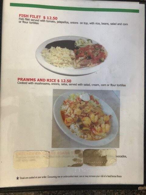 La Chele 2 - Siloam Springs, AR menu_pic