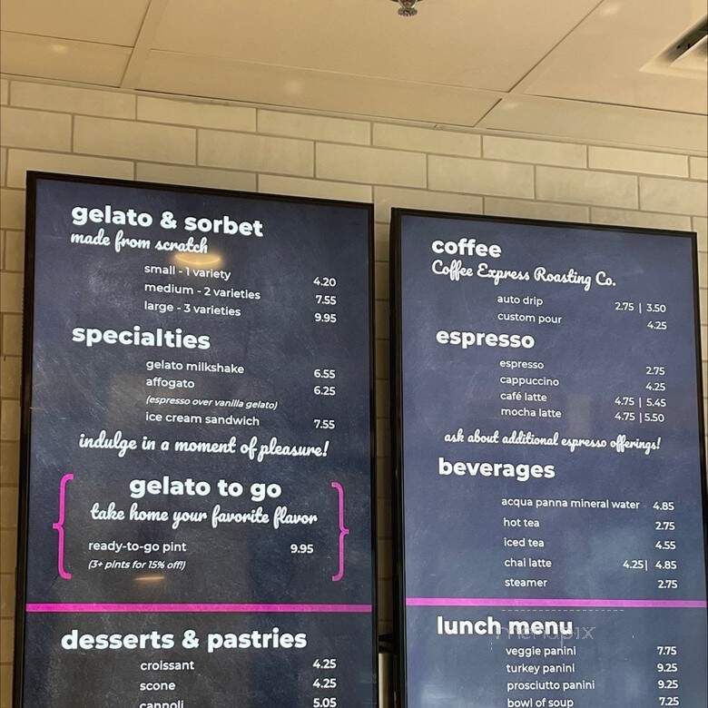 Momento Gelato and Coffee - Detroit, MI