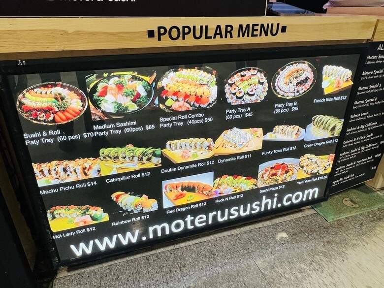 Moteru Sushi - Mississauga, ON menu_pic