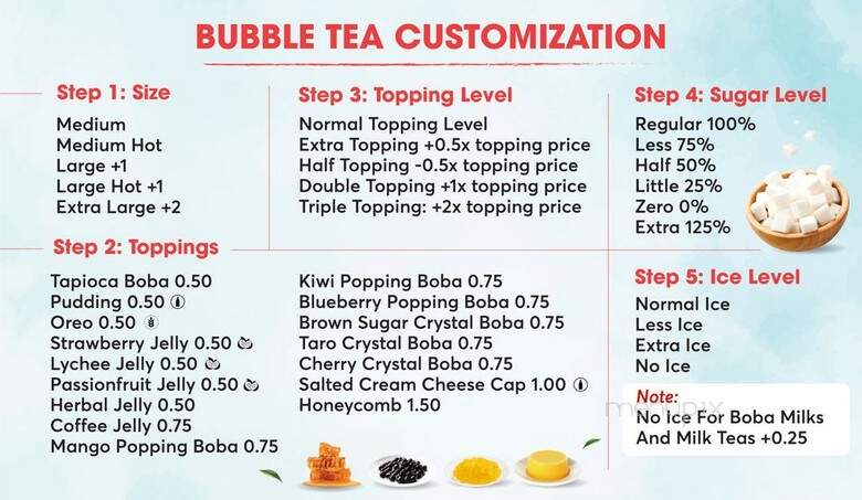 Pho! Noodles & Bubble Tea - Fairview Heights, IL menu_pic