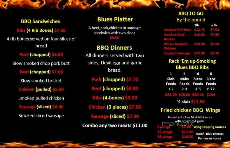 SmokingBlues BBQ - Clearwater, FL menu_pic