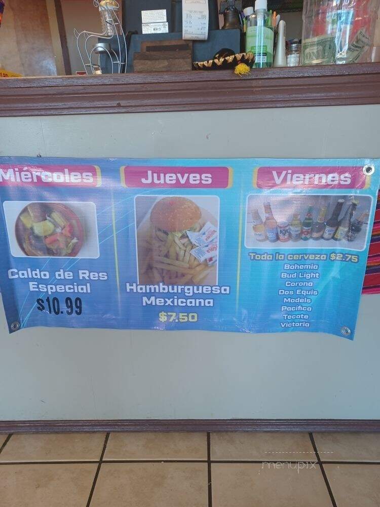 Taqueria Altena - Wichita, KS menu_pic
