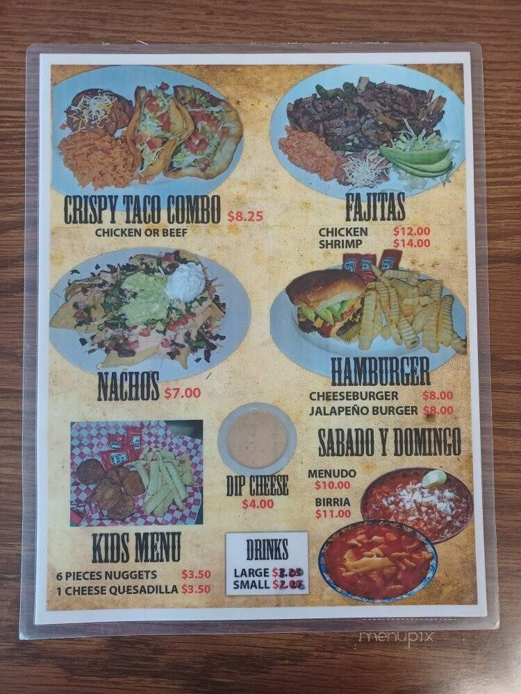 Taqueria Altena - Wichita, KS menu_pic