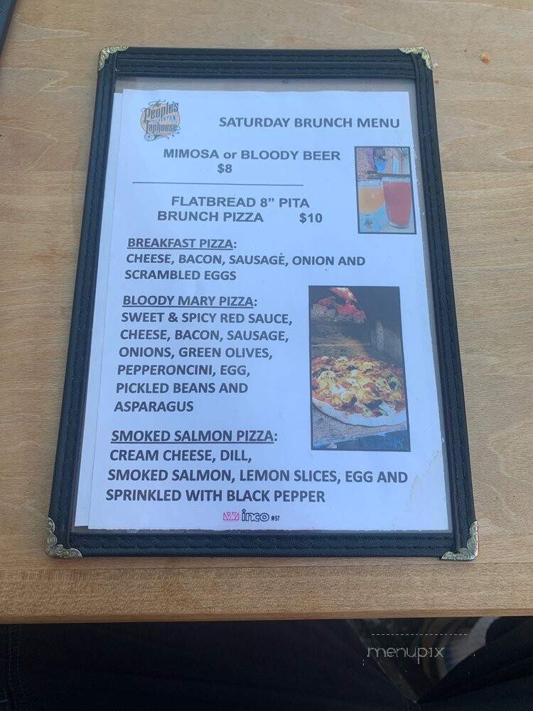 The Peoples Taphouse - Silverton, OR menu_pic