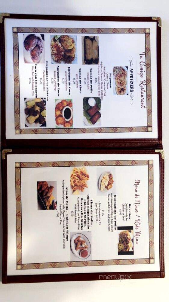 Tu Amigo Restuarant - Culpeper, VA menu_pic