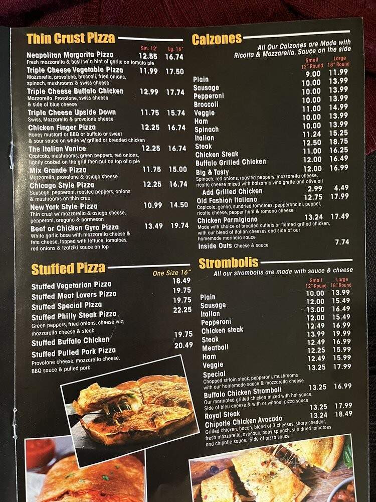Venice Pizza and Grill - Philadelphia, PA menu_pic