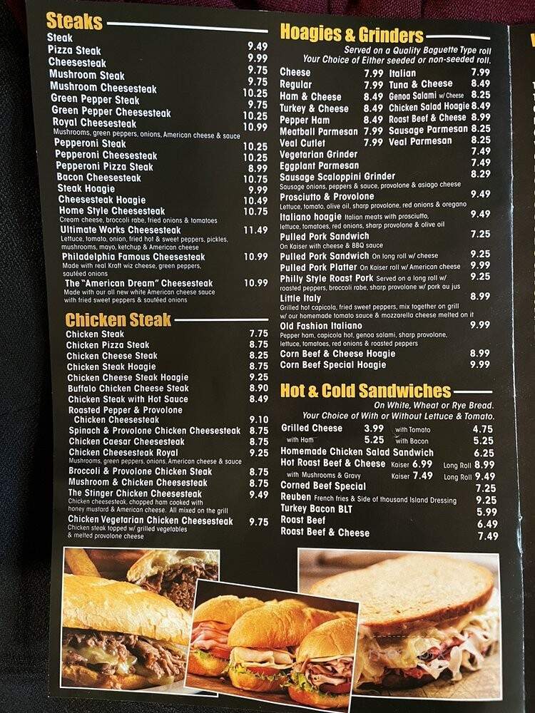 Venice Pizza and Grill - Philadelphia, PA menu_pic