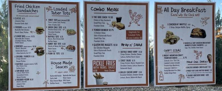 Chicken Rebel - Westminster, CO menu_pic