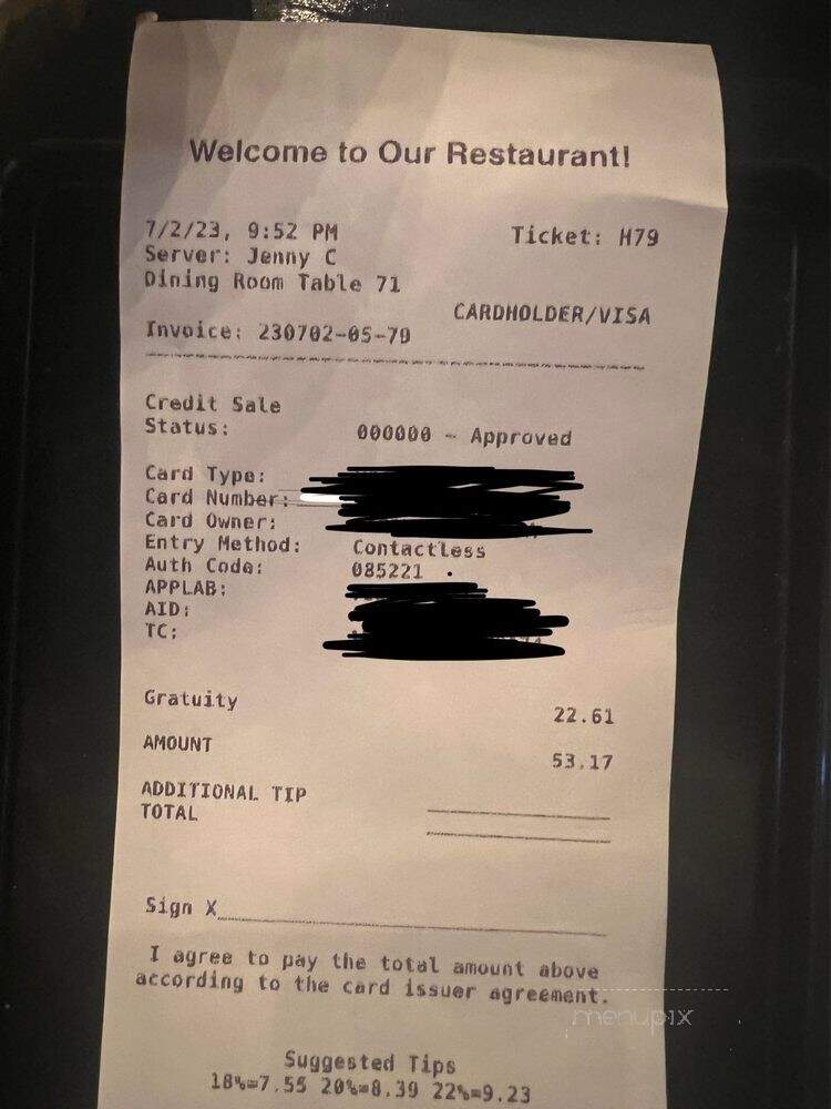 Cinco de Mayo - Jacksonville, FL menu_pic