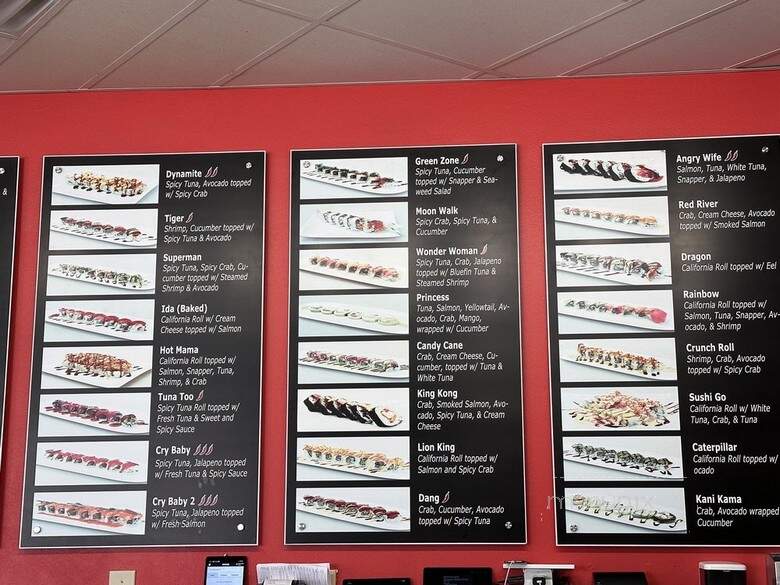 Sushi Go - Hurst, TX menu_pic