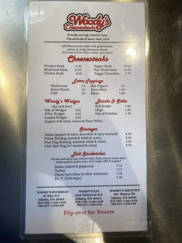 Woody's Cheesesteaks - Atlanta, GA