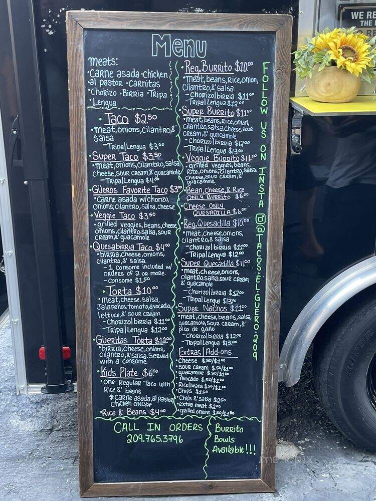 Tacos El Guero 209 - Riverbank, CA
