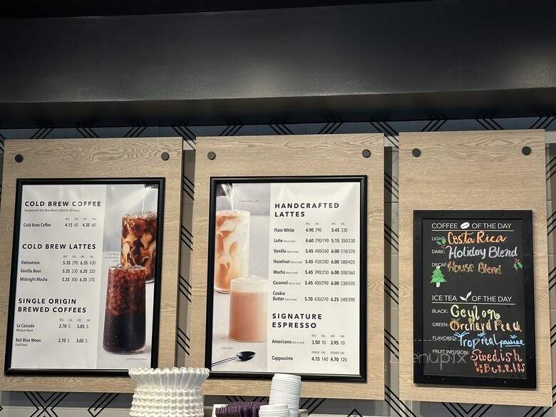 The Coffee Bean and Tea Leaf - Lake Oswego, OR menu_pic
