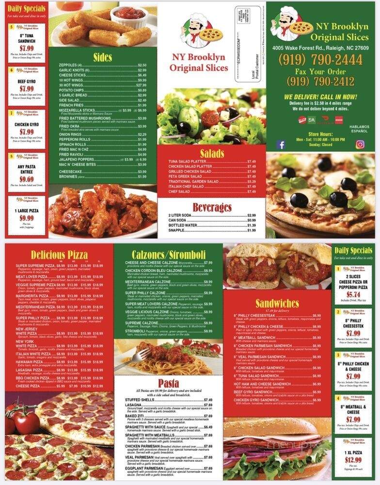 Brooklyn Original Slices - Raleigh, NC