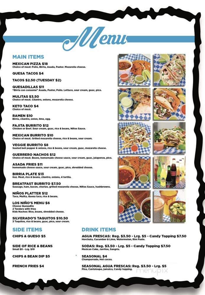 Ninos Birrieria - Portland, OR menu_pic