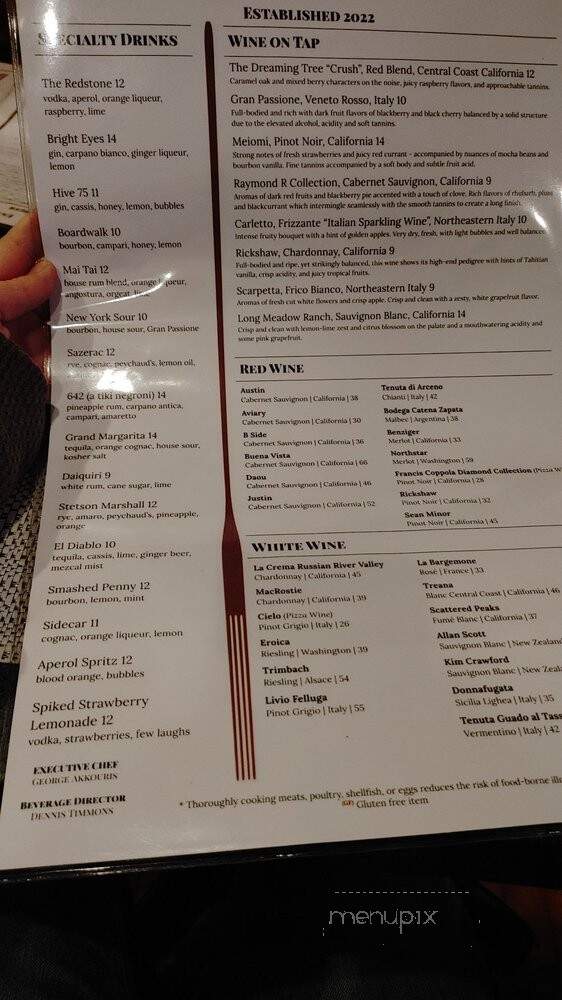 Redstone Pasta Company - East Longmeadow, MA menu_pic