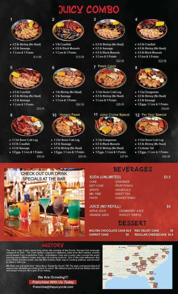 The Juicy Crab - Hiram, GA menu_pic