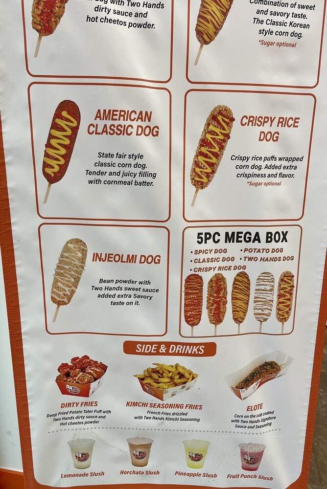 Two Hands Seoul Fresh Corn Dogs - Murphy, TX menu_pic