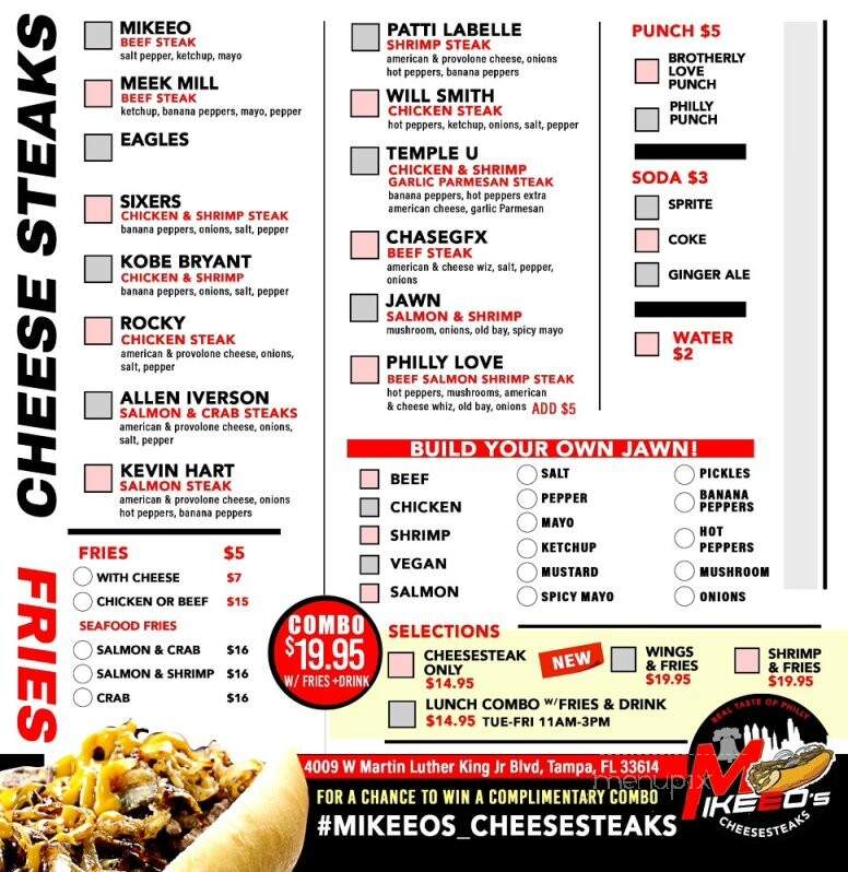 Mikeoo's Cheesesteaks - Tampa, FL