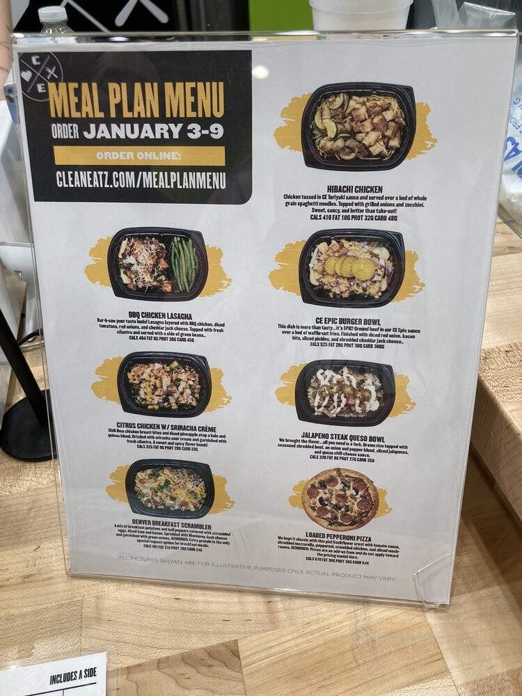Clean Eatz - Louisville, KY menu_pic