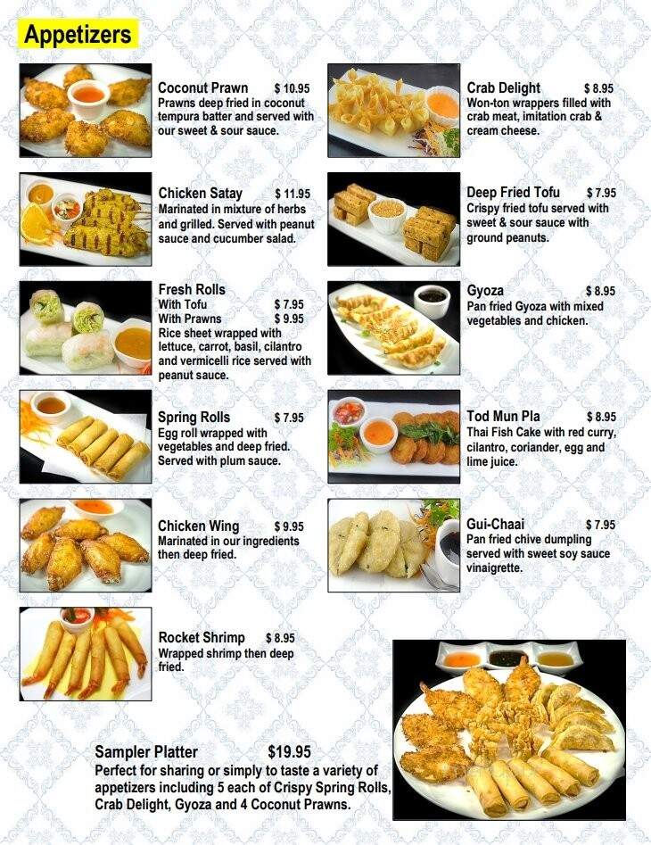 See Fah Thai Cuisine - Renton, WA menu_pic