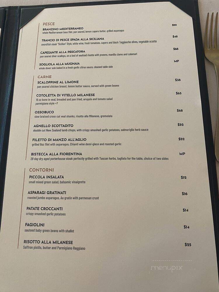 La Stella Cucina Verace - Dallas, TX menu_pic