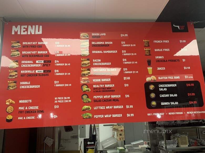 Front Yard Burgers - Glendale, CA menu_pic
