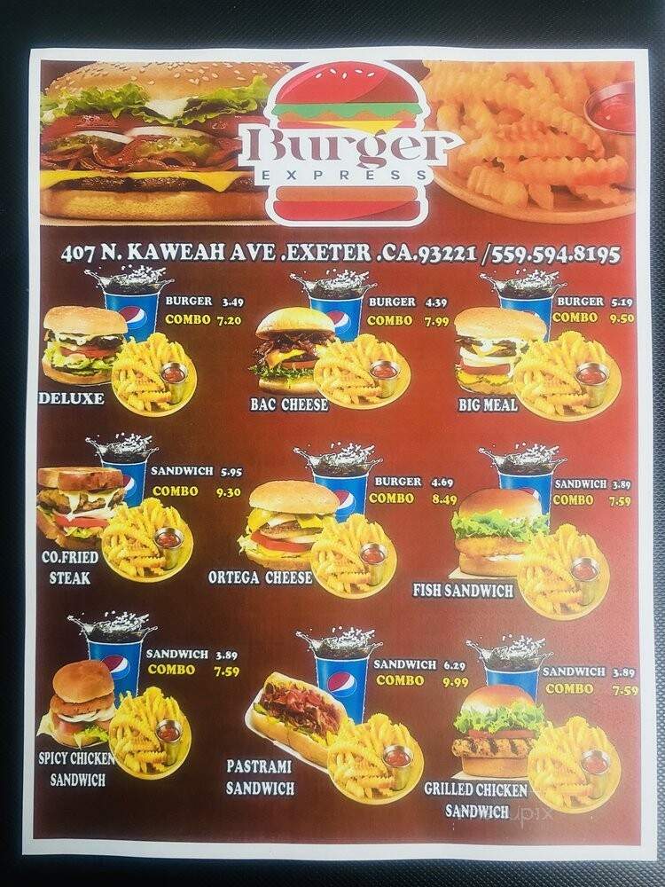 Burger Express - Exeter, CA