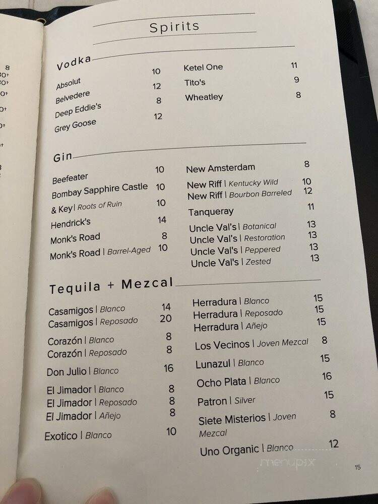 Coppin's Restaurant & Bar - Covington, KY menu_pic