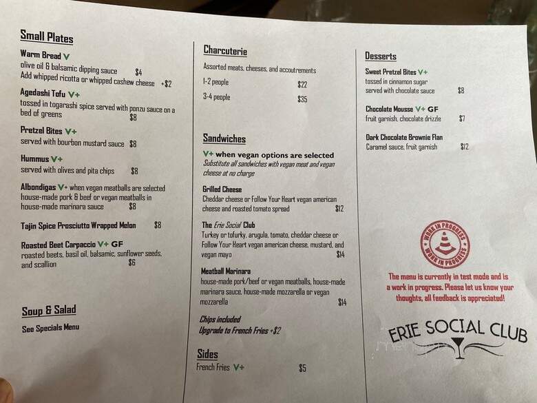Erie Social Club - Erie, CO menu_pic
