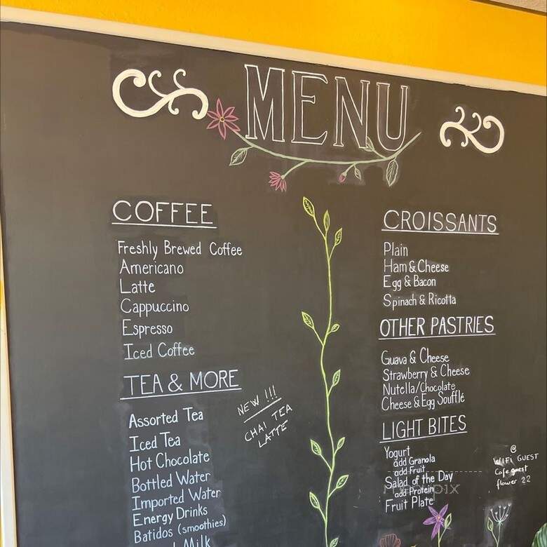 Flora Cafe - Nokomis, FL menu_pic