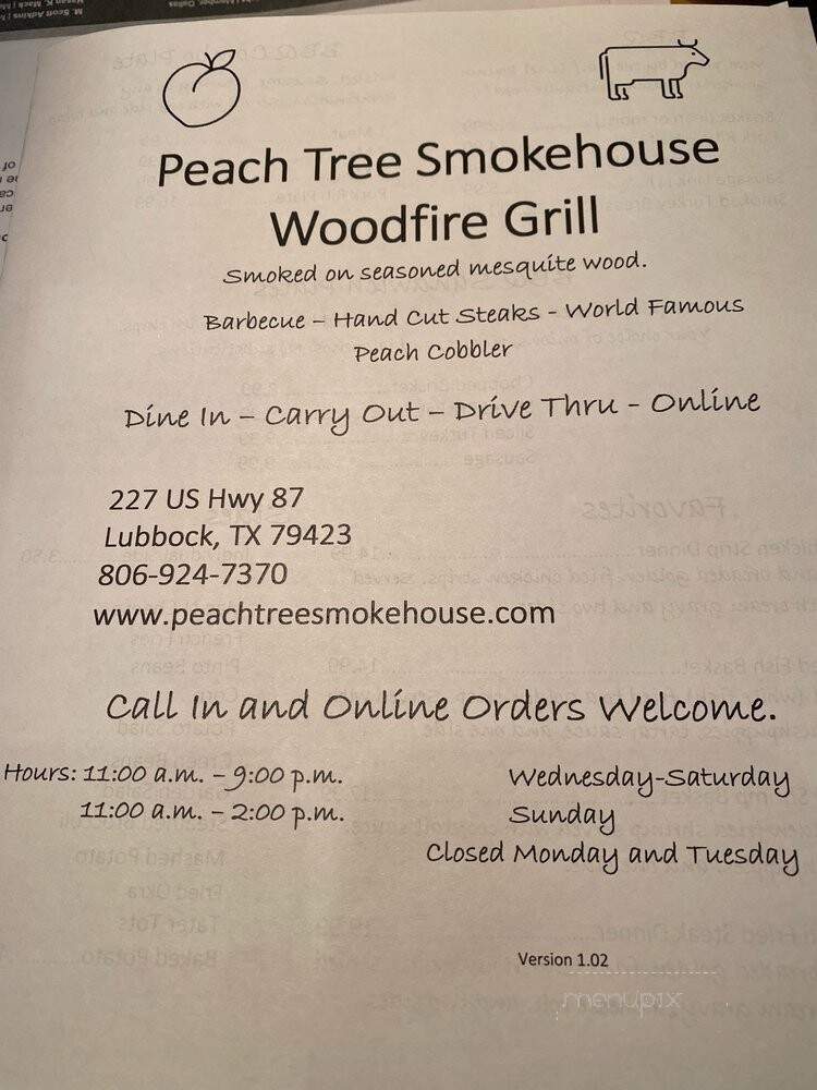 Peach Tree Smokehouse - Wilson, TX