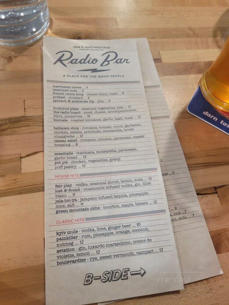 Radio Bar - Spokane, WA