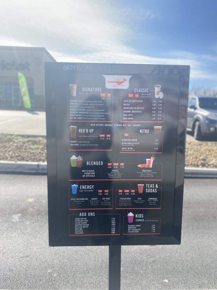 Red Runner Coffee - San Antonio, TX menu_pic