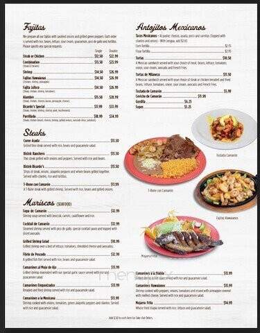 Ricardo's Mexican Restaurant & Taqueria - Goodlettsville, TN menu_pic