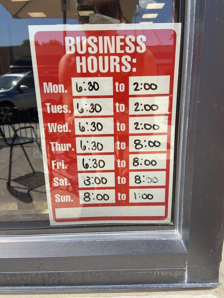 Roast & Toast - Delhi, IA menu_pic