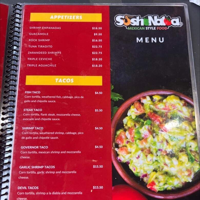 Sushinaloa - Provo, UT menu_pic