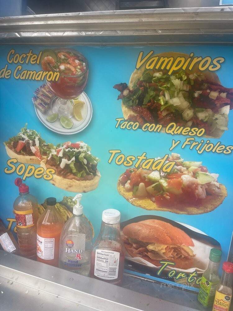 Tacos el Sinaloense 2 - Los Angeles, CA menu_pic