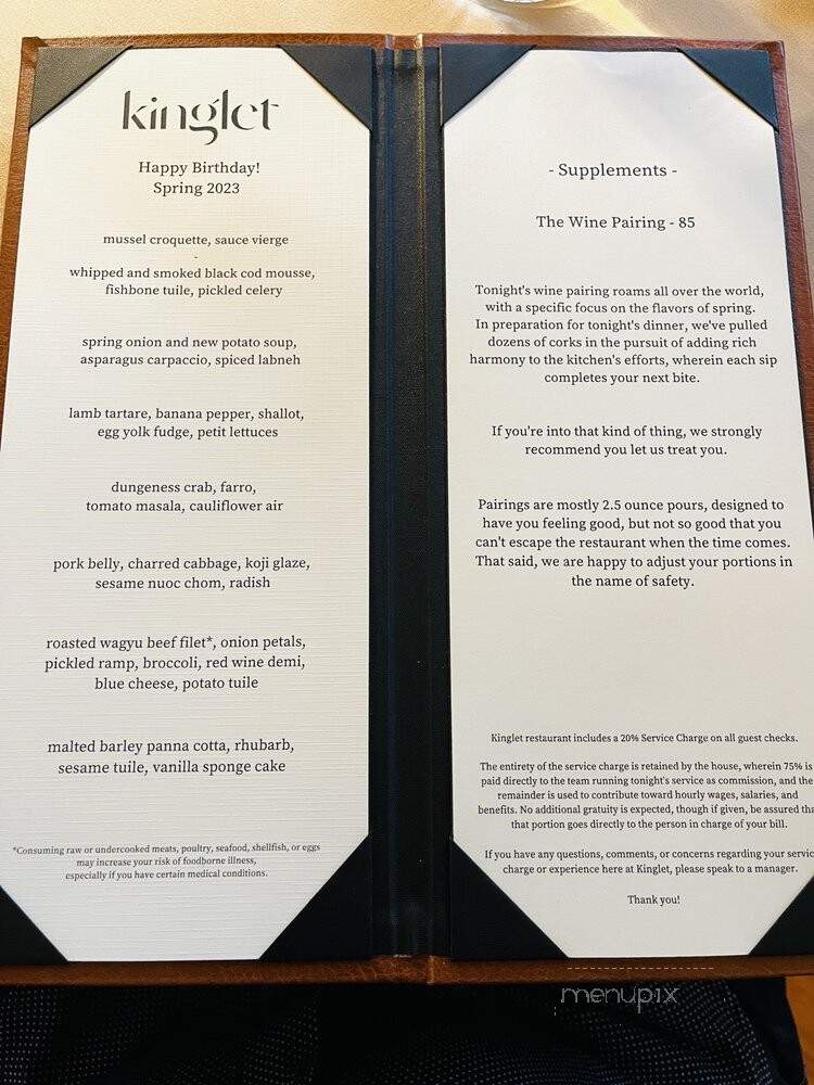 The Kinglet Restaurant - Walla Walla, WA
