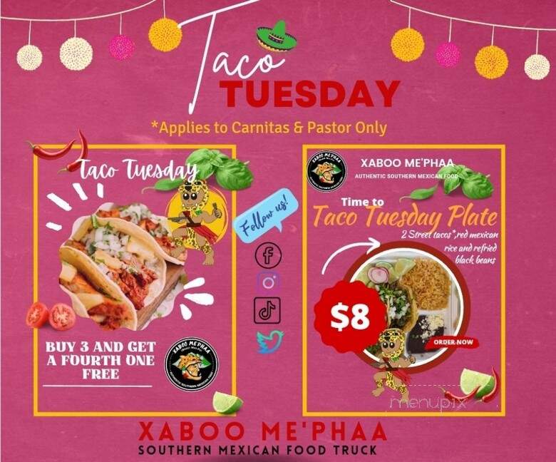 Xaboo Mephaa - Lee's Summit, MO menu_pic