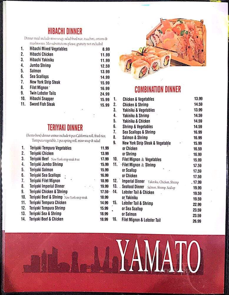 Yamato Japanese Steakhouse - Frankfort, IN