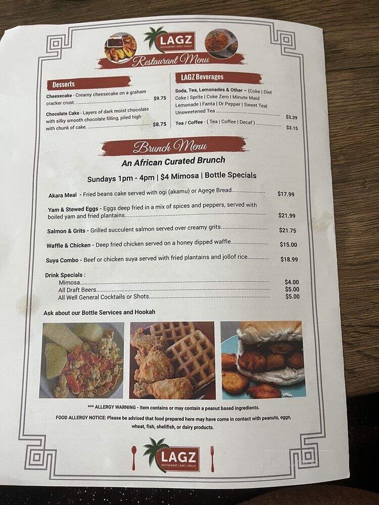Lagz Restaurant - Charlotte, NC