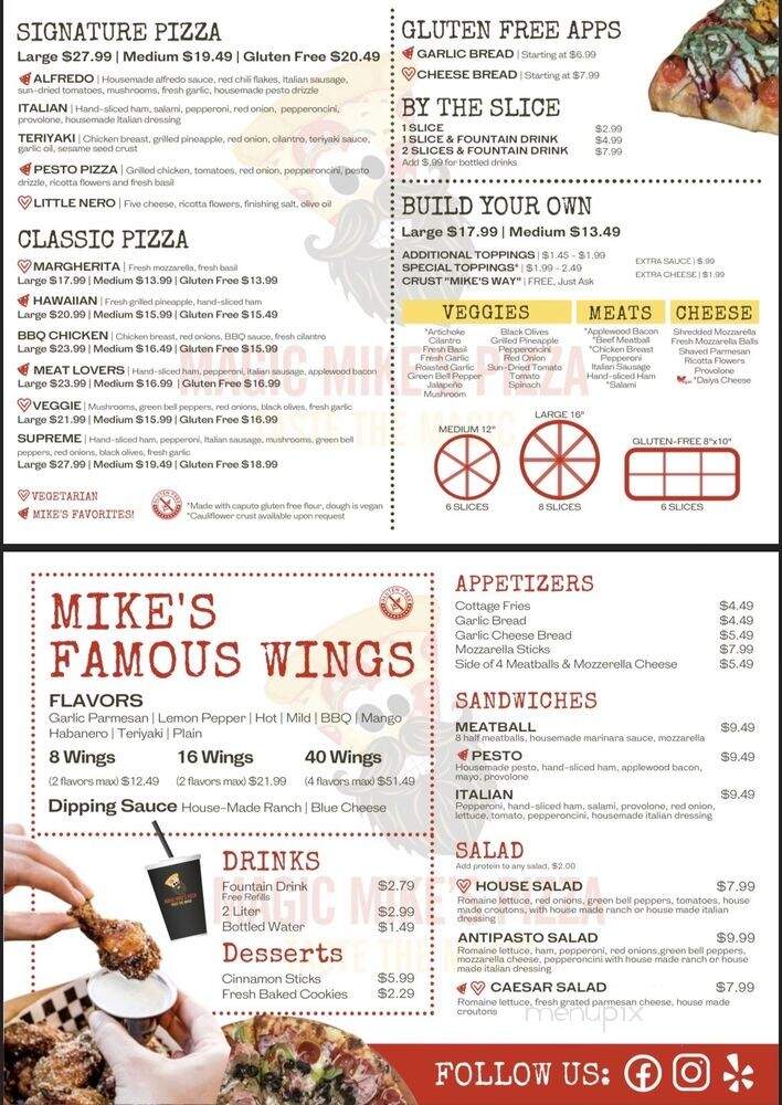 Magic Mike's Pizza - Orange, CA menu_pic
