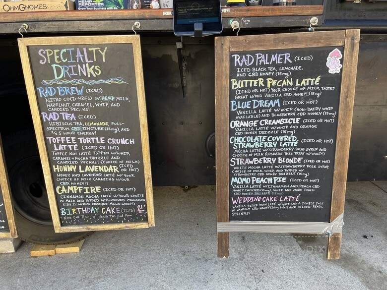 Radix House Coffee Shop - Austin, TX menu_pic