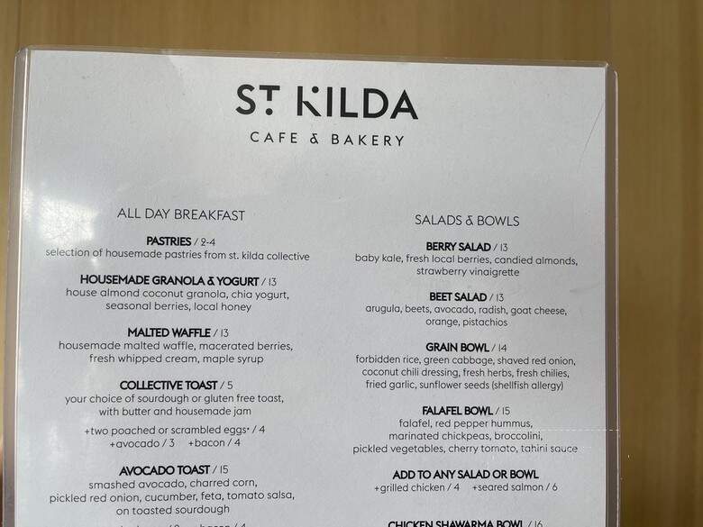 St Kilda Cafe and Bakery - Clive, IA