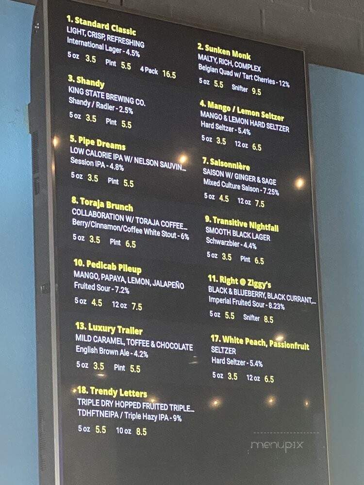 Alestone Brewing - Longwood, FL menu_pic