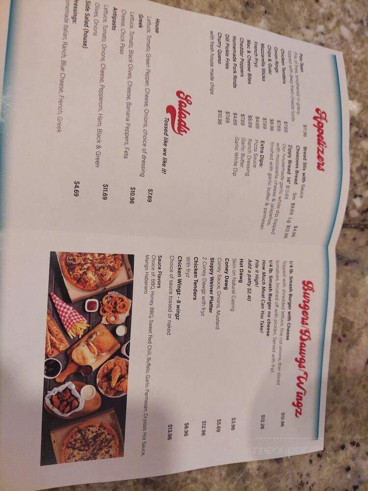 Big Cheezees Chilin Grill - Key West, FL menu_pic
