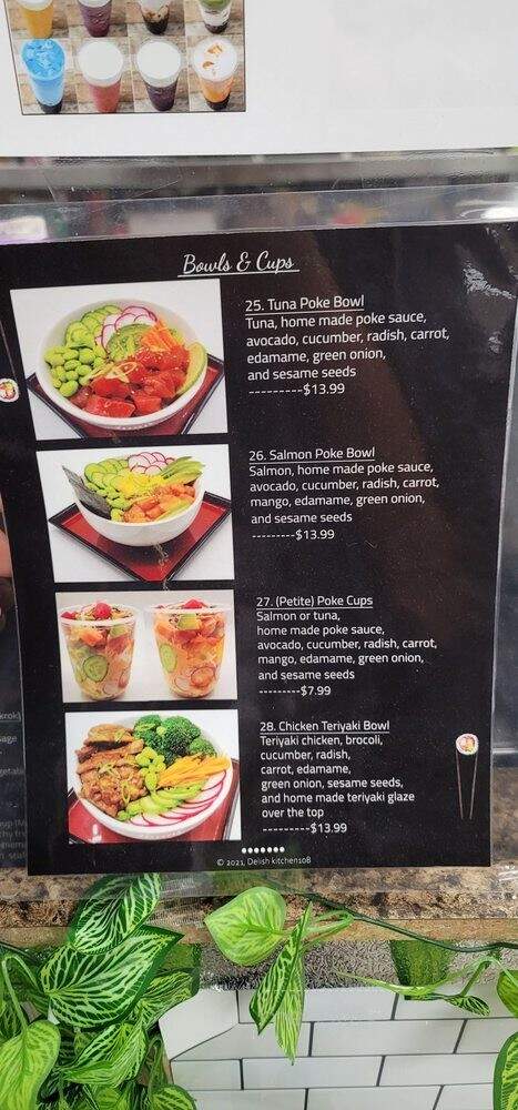 Delish Kitchen 108 - Portland, OR menu_pic